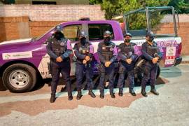 El Agrupamieto Violeta, policía especializada en apoyo a mujeres víctimas de violencia.