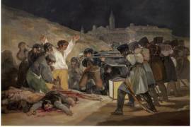 Fusilamientos del 3 de mayo de 1808. Francisco de Goya y Lucientes (1814). Museo Nacional del Prado.