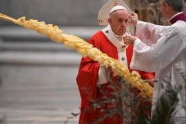 Coronavirus: Sin fieles, el papa Francisco llamó a no desanimarse ante la pandemia, este Domingo de Ramos