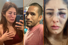 Atleta mexicana denuncia golpiza por parte de su expareja, un peleador profesional de artes marciales mixtas, que la atacó frente a su hija.