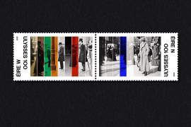 El servicio de correos de Irlanda (An Post) puso en circulación dos nuevos sellos para conmemorar el centenario de la publicación de la novela de James Joyce “Ulises”. The Stone Twins/Twitter