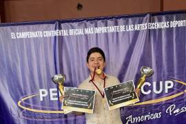 Gana joven coahuilense Julio Pachicano premios en competencia americana de canto y baile en Argentina