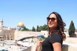 La saltillense Mariana Salas vive desde hace 10 años en Israel.