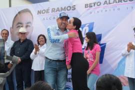 Sheyla Palacios, esposa de Noé Ramos Ferretiz el candidato a la alcaldía de Ciudad El Mante asesinado el pasado 19 de abril, será la candidata por la coalición “Fuerza y Corazón por Tamaulipas”.