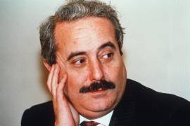En la imagen el juez Giovanni Falcone, considerado uno de los mayores símbolos de la lucha contra la mafia.