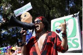 El Bloque Disidente lideró la Marcha del Orgullo 2023 en la Ciudad de México, junto al reclamo de la falta de medicamento para VIH y la atención en la emergencia de viruela del mono.