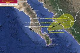 La Tormenta Tropical “Norma” sigue impactando a las costas mexicanas del Océano Pacífico.