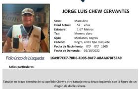 Reportan la desaparición del periodista Jorge Luis Chew en Guerrero