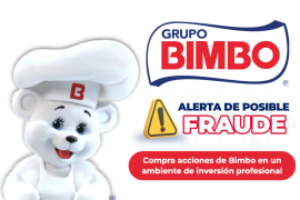 La cuenta oficial de Grupo Bimbo ha publicado imágenes alertando sobre el fraude, asegurando que las inversiones no están aprobadas ni respaldadas por la empresa.