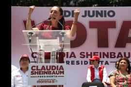 Claudia Sheinbaum dijo que solo hay dos opciones: a alianza liderada por Morena, y la del PRI y el PAN.