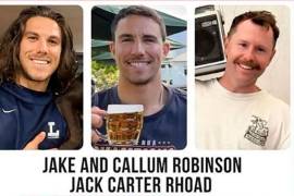 Jake y Callum Robinson, junto a su amigo Jack Carter Rhoad, desaparecieron en Ensenada, Baja California cuando acudieron a surfear en las playas mexicanas.