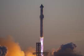 El cohete Starship logró elevarse a 90 kilómetros del suelo