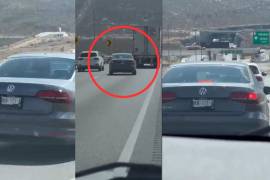 ‘Atacan’ de nueva cuenta montachoques en autopista Monterrey a Saltillo; exhiben con VIDEO modus operandi