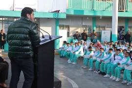 El gobernador de Nuevo León, Samuel García, habló del tema tras el evento de reinicio de clases tras las vacaciones decembrinas.