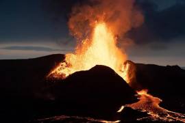La reciente erupción de Geldingadalir ocurrió en la misma región donde comenzó una erupción de seis meses en febrero de 2021