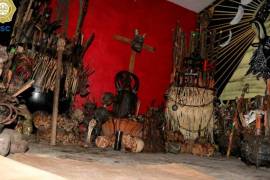 Había 55 cráneos en altar satánico encontrado en Tepito