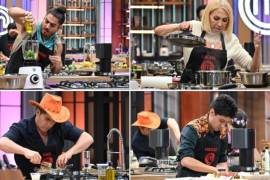 Para el desafío de eliminación, seis cocineros portaron el mandil negro: Ernesto, Raúl, Laura Bozzo, Rey Grupero, Paco de Miguel, Harold, Natália y Rossana Nájera.