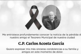 Acosta García también se había desempeñado como funcionario estatal, al ser Jefe Control Vehicular y en momentos el titular de Recaudación de Rentas en la Región Centro de Coahuila.