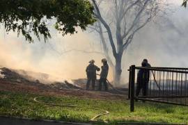 Incendio en arroyo amenazó al Bosque Urbano de Saltillo, pero lo controlaron