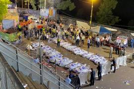 Casi 50 muertos deja estampida en evento religioso, en Israel