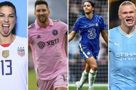 Alex Morgan, Lionel Messi, Sam Kerr y Erling Haaland, se encuentran entre los once ideales de cada rama.