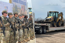 El Departamento de Seguridad Pública de Texas y los militares están utilizando todos los recursos disponibles para proteger al estado de Texas.