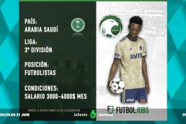 Para poder pedir “trabajo” en estos equipos, se tendrá que subir la solicitud en el portal FutbolJobs.