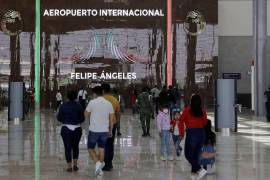 Tres semanas después de la inauguración, el Aeropuerto Internacional Felipe Ángeles (AIFA), a 45 kilómetros al norte del centro de la capital, aún estaba en construcción
