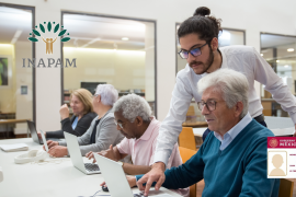 INAPAM ofrece programas para mejorar el bienestar de las personas mayores. Los servicios incluyen brindar educación sobre salud física y mental, etc.