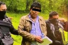 Captura de video del momento de la detención de Rafael Caro Quintero en Choix, Sinaloa.