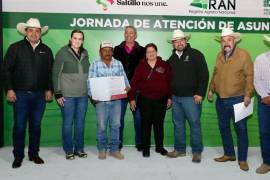 El Gobierno de Saltillo, Procuraduría Agraria y Registro Agrario Nacional ofrecen atenciones y entregan certificados de posesión en área rural