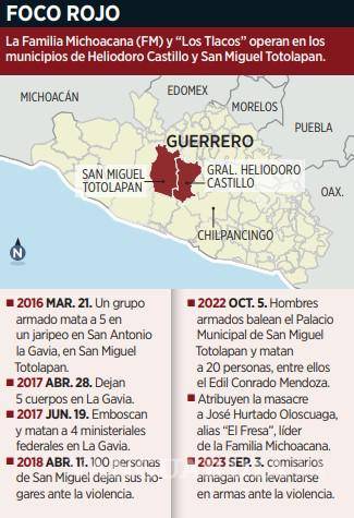$!Crean en Guerrero ‘ejército’ autodefensa para combatir al crimen organizado