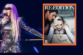 Esta es la primera vez en que Madonna comparte portada con Alberto Guerra.