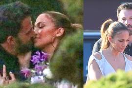 Jennifer Lopez y Ben Affleck finalmente se besan apasionadamente