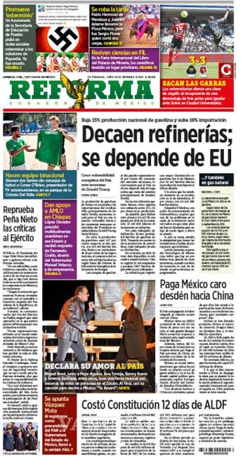 $!Titulares Prensa Nacional 20/02/2017