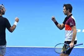 Santiago González y Edouard Roger-Vasselin hicieron historia en las ATP Finals 2023.