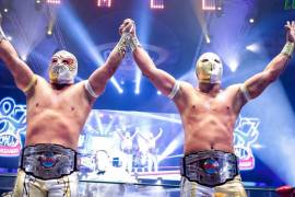 Místico y Carístico fueron los ganadores en la Función de Aniversario del CMLL