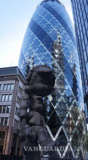 $!Sorprenden esculturas al aire libre a la City of London