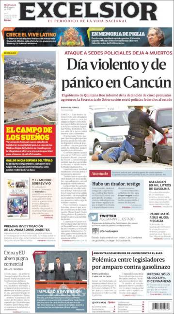 $!Titulares Prensa Nacional 18/01/2017