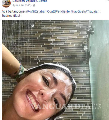 $!Diputada del PAN publica foto bañándose; desata polémica