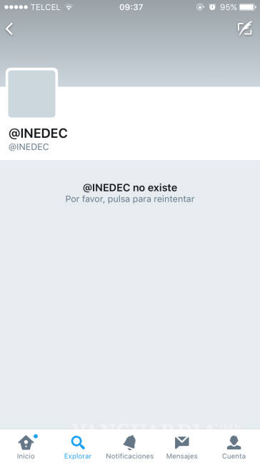 $!Twitter del INEDEC promueve a Riquelme y luego desaparece (También posteó porno gay)