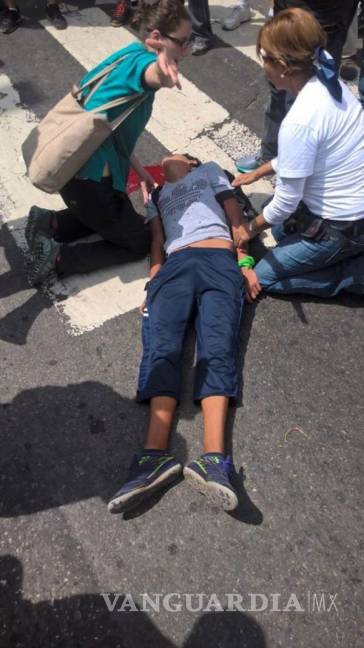$!Violencia durante protestas en Venezuela, manifestante fue herido de bala y está grave