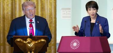 El presidente de Estados Unidos, Donald Trump y la primera ministra de Japón, Sanae Takaichi. Trump y Takaichi mantuvieron una “agradable” y “franca” conversación telefónica antes de su próximo encuentro. El presidente de Estados Unidos, Donald Trump y la primera ministra de Japón, Sanae Takaichi. Trump y Takaichi mantuvieron una “agradable” y “franca” conversación telefónica antes de su próximo encuentro.