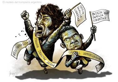 El modelo del trumpismo argentino El modelo del trumpismo argentino