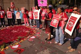 Las mujeres denunciaron la indiferencia del gobernador Samuel García ante los casos de desapariciones que siguen incrementándose en el estado/FOTO: CORTESÍA