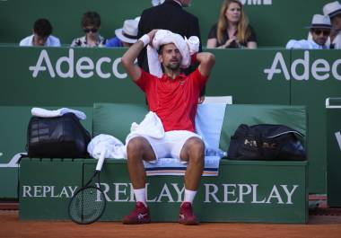 Novak Djokovic no pudo demostrar por qué sigue siendo el número uno en Montecarlo.