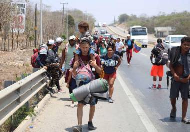 Organización ‘1800 migrante’ denunció públicamente el presunto secuestro de 95 migrantes de Ecuador en Chiapas.