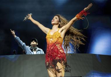 La estrella colombiana fue la estrella invitada al momento que Bizarrap daba su show en Coachella.