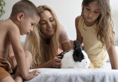 El amor a la naturaleza y el respeto y cuidado de los animales son valores que la familia debe inculcar a los niños.