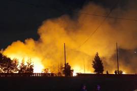 En el incendio de la Central de Abastos, no se han reportado lesionados ni muertes.